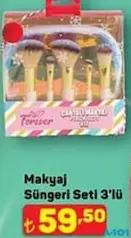MAKYAJ SÜNGERİ SETİ 3'LÜ fiyat ve kampanya bilgisi